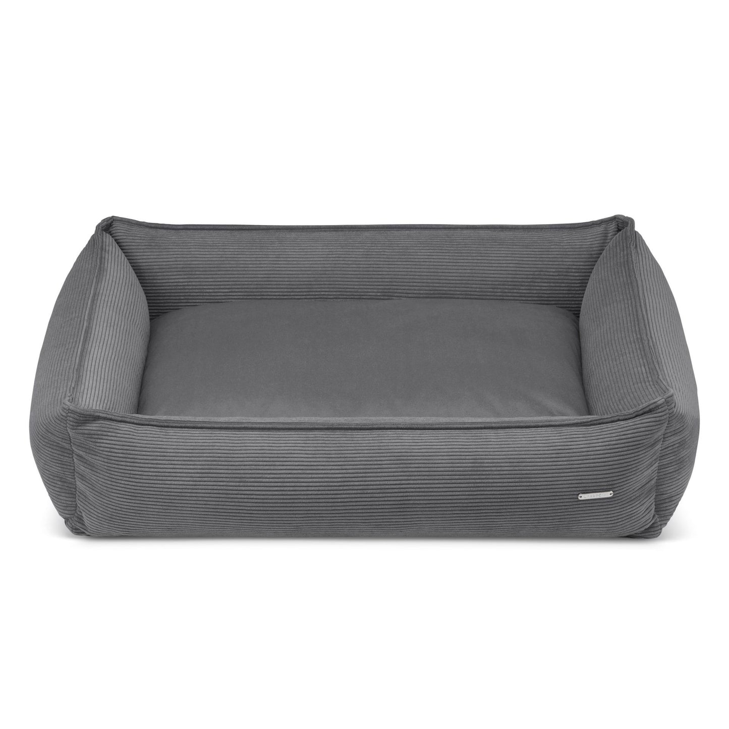 Strippo Dog Bed - Dark Grey
