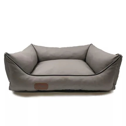 Meduza Faux Leather Bed, Various Sizes